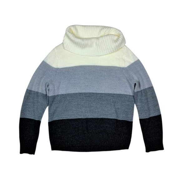 (Up To 50% Off SALE)  Soft Oversized Chunky Turtleneck Knit Sweater - Picture 1 of 3